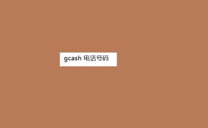 gcash 电话号码 